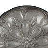 Vello Decorative Metal Tray | Wood Handles | Antique Gray Iron 28"