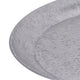 Vello Bar Tray | Round Shape | Hammered Texture | Silver Iron 15"