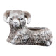 Outdoor Planter | Mountain Sheep Sculpture | Cream & Gray Resin 15"
