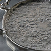 Vada Decorative Tray | Aluminum Disc | Silver Branch Handles w Birds | 14"