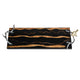 Vada Rectangular Tray | Silver Branch Handles w Bird | Brown Wood | 26"