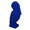 Tabletop Decor | Pelican Figurine | Royal Blue Resin | Coastal Style 19"
