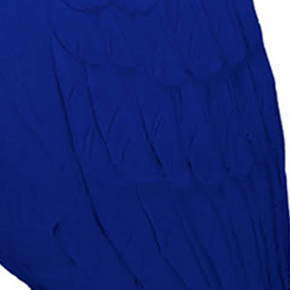 Tabletop Decor | Pelican Figurine | Royal Blue Resin | Coastal Style 19"