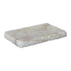 Decorative Accessory Tray | Rectangular Shape | White Onyx Stone | 9"