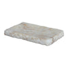 Decorative Accessory Tray | Rectangular Shape | White Onyx Stone | 9"