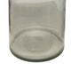 Decorative Pear Shaped Canister with Lid | Hammered Gold Accent 18"