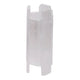 Decorative Candle Holder | Coastal White Selenite Stone | 8"