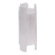 Decorative Candle Holder | Coastal White Selenite Stone | 8"