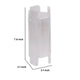 Decorative Candle Holder | Coastal White Selenite Stone | 8"