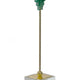 Decorative Sculpture | Clear Base | Green Marble Floating Jewel 19"