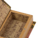 Meer Faux Book Storage Box Set of 4 | Vintage Flowers Butterflies Pink Silk