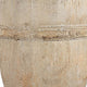 Chester Finial Tabletop Decor | Whitewashed Beige Polyresin | 22"