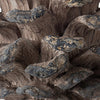 Hazel Accent Decor | 11" Pine Cone Polyresin Sculpture | Gray Rustic Style