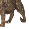 Crouching Tiger Accent Decor | Realistic 11" Bronze Polyresin Sculpture