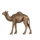 Egyptian Camel Accent Decor | Realistic 9" Sculpture | Polyresin Bronze
