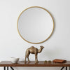 Egyptian Camel Accent Decor | Realistic 9" Sculpture | Polyresin Bronze