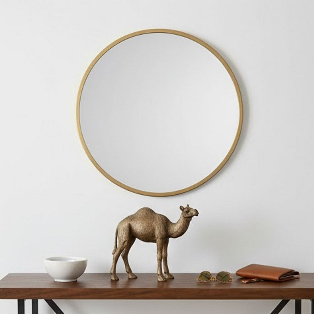 Egyptian Camel Accent Decor | Realistic 9" Sculpture | Polyresin Bronze
