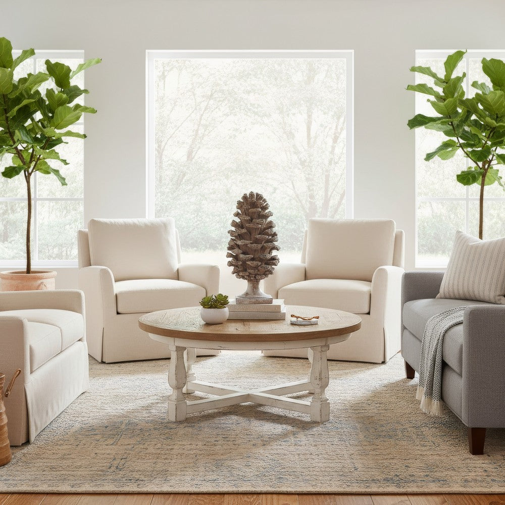 Hazel Pine Cone Accent Decor | Realistic 14" Sculpture Polyresin | Gray
