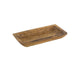 Mepo Display Serving Accent Tray | 16" Warm Natural Brown Teak Wood