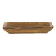 Mepo Display Serving Accent Tray | 16" Warm Natural Brown Teak Wood
