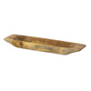 Mepo Display Serving Accent Tray | 19" Warm Natural Brown Teak Wood