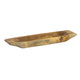 Mepo Display Serving Accent Tray | 19" Warm Natural Brown Teak Wood