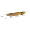 Mepo Display Serving Accent Tray | 19" Warm Natural Brown Teak Wood