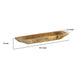 Mepo Display Serving Accent Tray | 19" Warm Natural Brown Teak Wood