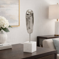 Silver, White