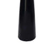 Decorative Modern Candle Holder | 11" Tall Tapered Black Marble Base