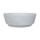 Decorative Accessory Bowl with Raised Edges | 7" Round | White Marble