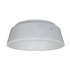 Decorative Accessory Bowl with Raised Edges | 7" Round | White Marble