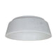 Decorative Accessory Bowl with Raised Edges | 7" Round | White Marble
