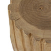 Display Accent Table Set of 2 | Natural Carved Brown Teak Root Stump