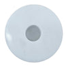 2 in 1 Tapered Candle Holder Flower Vase | 7" Modern White Marble