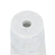 2 in 1 Tapered Candle Holder Flower Vase | 7" Modern White Marble