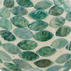 Sunny Decorative Ball Set of 3 | Capiz Shell Details | Green Ceramic 12"