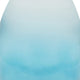 Ethan Decorative Bottle w Lid | Gold Metal Details | Blue-White Glass 15"