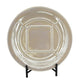 Dutch Charger Plate with Stand | Iridescent Glaze | Cream Ceramic 18"