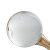 Tammy Science Atom Accent w 6 Glass Spheres | Gold Iron Stems | 7"