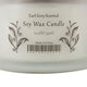 Chris Earl Gray Scented Soy Wax Candles | Set of 2 | Glass | Ivory 9"