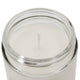 Renyl Earl Gray Scented Soy Wax Candles Set of 3 | White Glass 9"