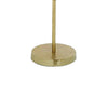 Jenyl Candle Holder | Elegant Round Frame | Gray-Copper Glass | 21"