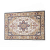 Hano 6x9 Large Area Rug | Vintage Blue Gold Bohemian Persian Style
