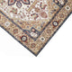 Hano 6x9 Large Area Rug | Vintage Blue Gold Bohemian Persian Style