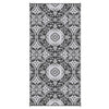 9x18 Outdoor Rug | Camping & Picnic Reversible Rug in a Bag | Gray White