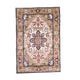 Hano 5x7 Medium Area Rug | Vintage Blue Gold Bohemian Persian Style