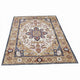 Hano 5x7 Medium Area Rug | Vintage Blue Gold Bohemian Persian Style
