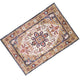 Hano 5x7 Medium Area Rug | Vintage Blue Gold Bohemian Persian Style