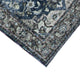5x7 Medium Area Rug | Blue & Brown Bohemian Vintage Floral Pattern